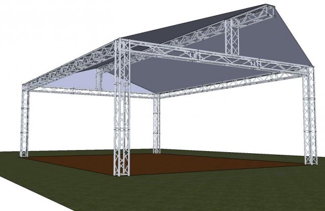 Truss Tent 7,5x10 meter