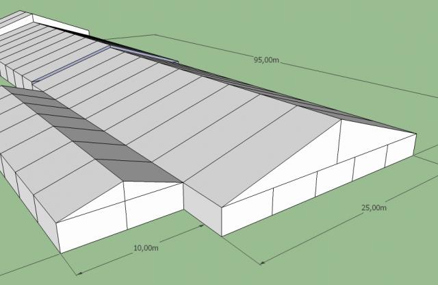 Evenement 3D visualisaties tekening